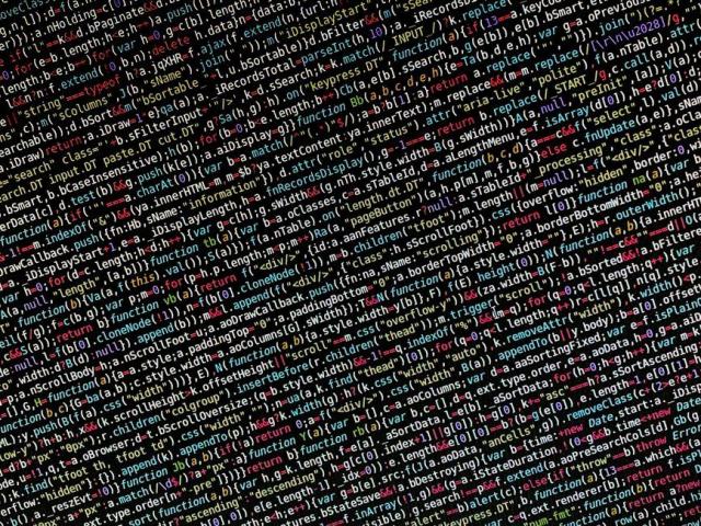 Balise canonical dans le code source d'une page Lignes de code HTML affichées sur l'écran d'un développeur